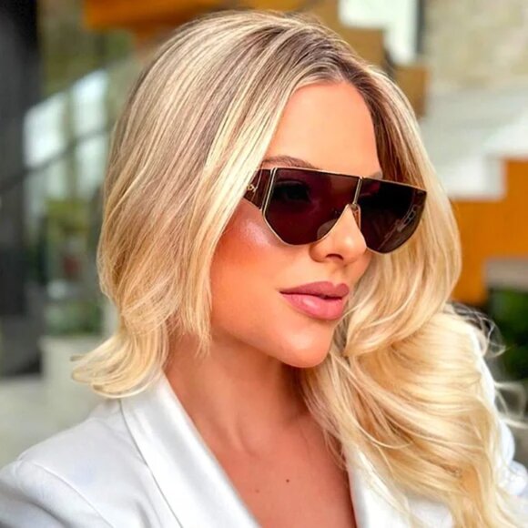 NEW FENDI FE40051U - 32A SHIELD POLARIZED SUNGLASSES - Picture 2 of 16